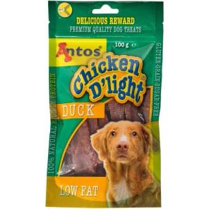 ANTOS Chicken D'light Duck - лакомство за куче - патешки филета 100 гр - Нидерландия - 20186