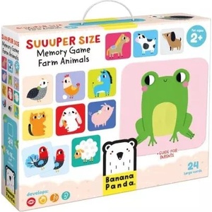 Banana Panda Banana Panda: Мемори игра с големи картинки - животните във фермата (49122)