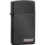 Zippo Бензинова запалка Ebony Slim® тъмносива (26583)