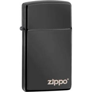 Zippo Бензинова запалка Ebony Slim® тъмносива (26583)