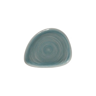RAK Porcelain Spot tanier plytký 24 x 19,5 cm zafírový SSRFLFP24-12