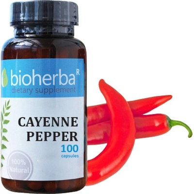 Bioherba Cayenne Pepper 50 mg [100 капсули]