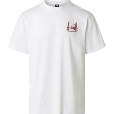 The North Face Мъжка тениска The North Face Camping Relaxed Short Sleeve Graphic Tee T-shirt - White (216-7965-0313)