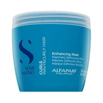 ALFAPARF Milano Semi Di Lino Curls Enhancing Mask подхранваща маска за блестяща чуплива и къдрава коса 500 ml