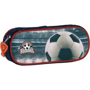 DERFORM - Овален несесер FOOTBALL 18