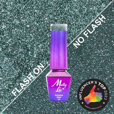 MollyLac Gél lak Duo POISON IVY 612 5 ml