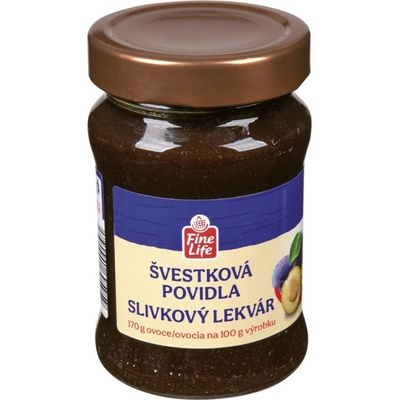 Fine Life Slivkový lekvár 340 g