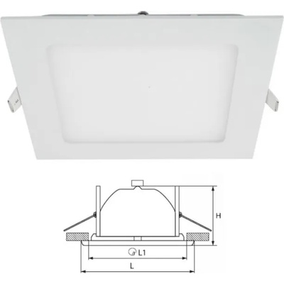 Led ПАНЕЛ КВАДРАТ ВГРАДЕН МОНТАЖ 12w 2700-3000k (99led633)