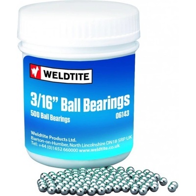 WELDTITE Ložiskové guľočky 3/16" Ball Bearings 500