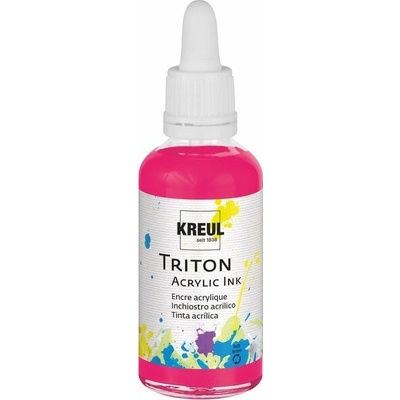 Kreul Triton akrylový atrament fluorescent ružová