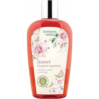 Bohemia Gifts & Cosmetics Vlasový šampón s extraktmi zo šípok a kvetov ruže 250 (BC220019)