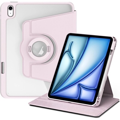Protemio CRYSTAL FLEXI 2v1 Zaklápacie puzdro pre Apple iPad Air 11 2025 Air 11 2024 106038 svetloružové