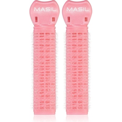MASIL Roller Pins Peach Girl samodržiace natáčky pre objem od korienkov 2 ks