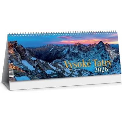 Press Group Stolový riadkový 30 x 12 cm Vysoké Tatry 2027