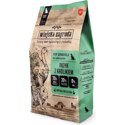 Wiejska Zagroda krůta s králíkem 2 x 9 kg