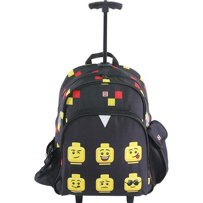 LEGO® Faces Black Trolley batoh