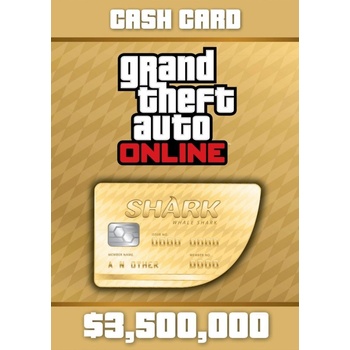 Grand Theft Auto Online Whale Shark Cash Card 3,500,000$