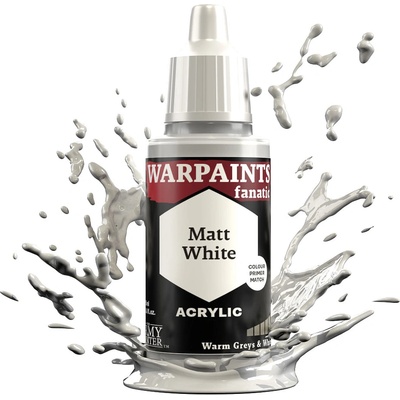 Army Painter: Warpaints Fanatic Matt White 18ml