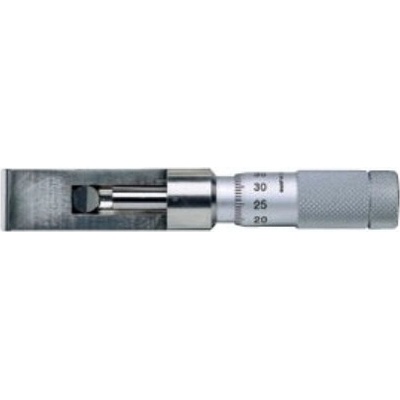 MITUTOYO Mikrometr třmenový analogový 0-13/001 mm pro hliníkové plechovky mitu-147-105