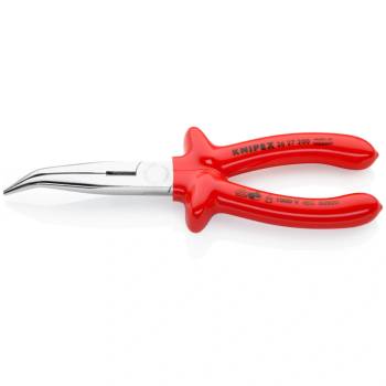 KNIPEX Клещи резачки с извит дълъг остър връх, хромирани, vde (k2627200)