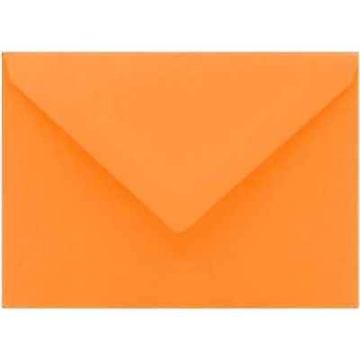Dopisní obálka oranžová C7 (82x113mm)