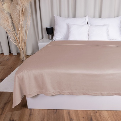 Biante Zamatový prehoz na posteľ Velvet Prémium SVP-043 Púdrovo ružový 220x240 cm