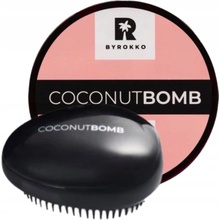 ByRokko Coconut Bomb 180 g maska a kefa na vlasy