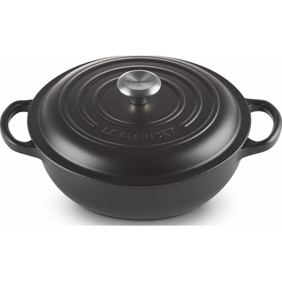 Le Creuset 21109220000430 Hrniec Signature 22 cm čierny