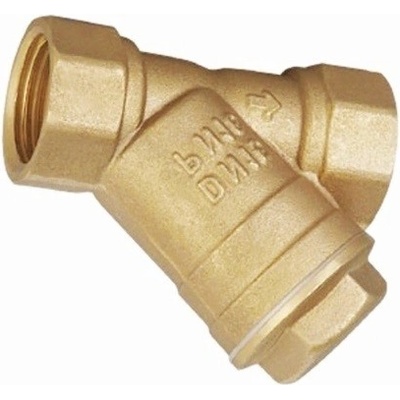 V&G Valogin Mosadzný šikmý filter DN100 - 4 "PN20 Plnoprůtok, sitko 400mcr