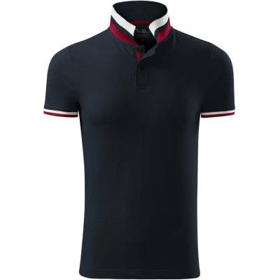 Malfini pánská polokošile Collar Up Tmavá námořní modrá
