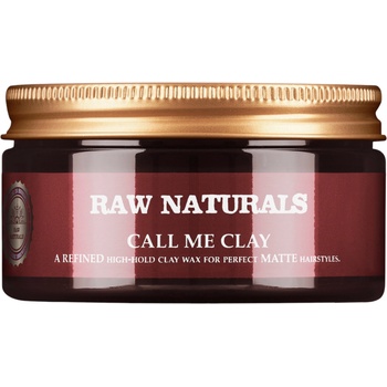 Raw Naturals Raw Naturals, Call Me Clay, Hair Styling Clay, 7/10, 100 ml