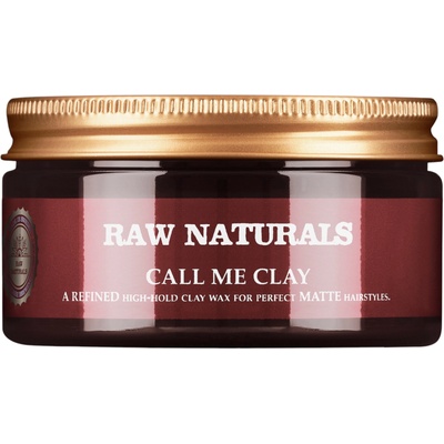 Raw Naturals Raw Naturals, Call Me Clay, Hair Styling Clay, 7/10, 100 ml