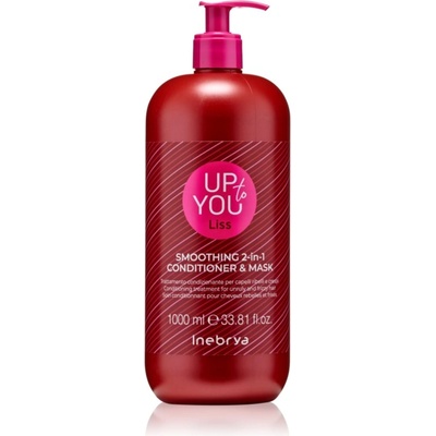 Inebrya Up To You Liss Smoothing 2-in-1 Mask & Conditioner изглаждаща грижа За коса 2в1 1000ml