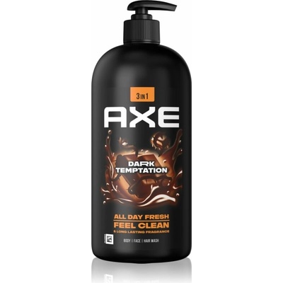 Axe Dark Temptation sprchový gel na obličej, tělo a vlasy 900 ml