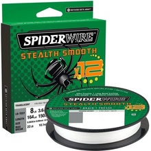 Spiderwire Pletená Šňůra Stealth Smooth12 Čirá 2000m 0,06mm 5,4kg