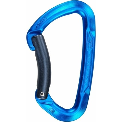 Climbing Technology Lime B D Carabiner Electric Blue/Anthracite Solid Bent Gate