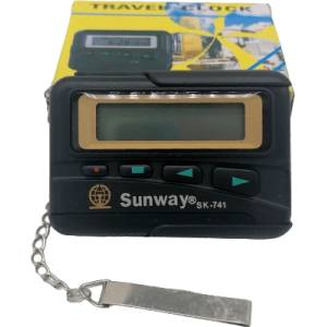  Многофункционален електронен часовник с формата на пейджър Sunway S-741 Часовници