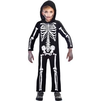Amscan Детски карнавален костюм Amscan - Скелет, 10-12 години (194099008679)