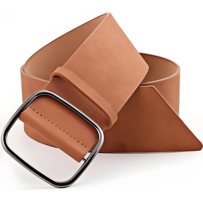 HARAHU Широк колан me-12528 - Кафяво / Черно kp12528 (me-12528)