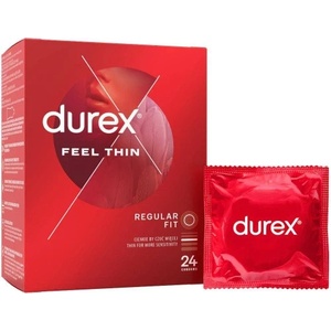 Durex 24 бр. Тънки презервативи Durex Feel Thin