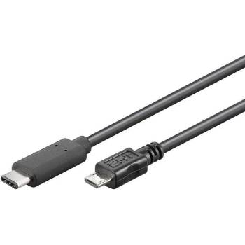 Image 1 of PremiumCord Кабел USB-C/MicroUSB, 60 см (ku31cb06bk)