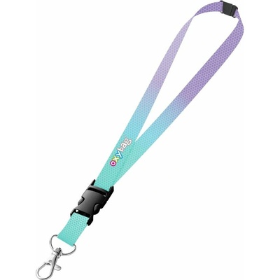 Snúrka na krk Oxybag s karabínkou OXY Ombre Pink
