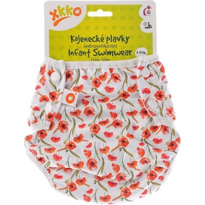 Kikko Jednoveľkostná dojčenské plavky Red Poppies
