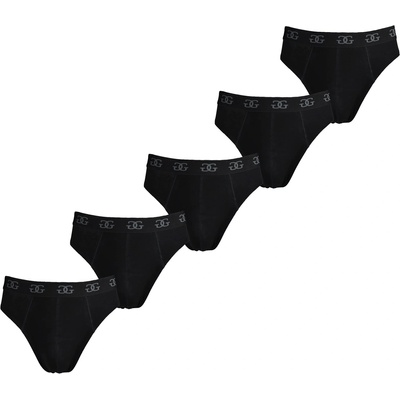 Giorgio Слипове Giorgio Essential Men's 5-Pack Briefs - Black