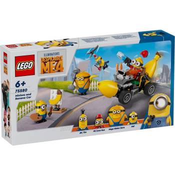 LEGO® Despicable Me 4 - Minions and Banana Car (75580)