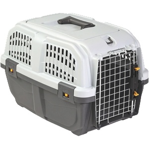 MPS Skudo 1 IATA - пластмасова транспортна чанта за кучета и котки до 12 кг, 48 x 31, 5 x 31 см