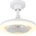 GLOBO 03680W - LED димируем таванен вентилатор LIDEA LED/20W/230V 3000-6500K бял+дистанционно (GL8896)