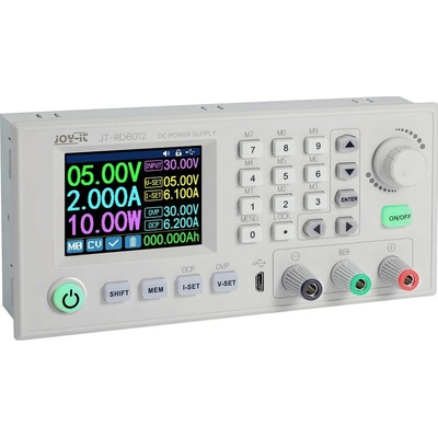 Joy-it RD6012 laboratorní zdroj s nastavitelným napětím, 0 - 60 , 0 - 12 A, 720 W, USB, lze dálkově ovládat, lze program