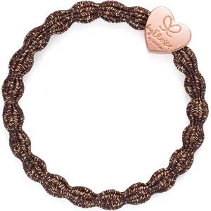 By Eloise London Metallic Rose Gold Heart Bronze