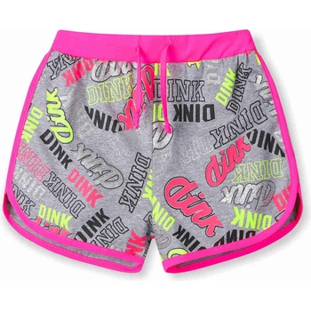 Kugo dievčenské šortky FS6505 svetlo sivý melír